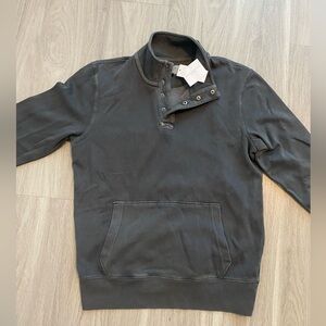 [BRAND NEW] Grey Men’s small American Eagle quarter-button Sweater with pocket